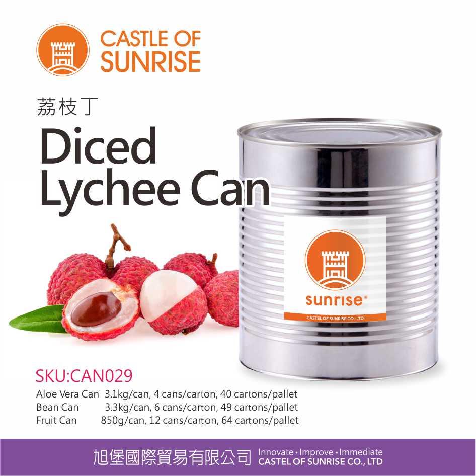 Diced  Lychee Can
