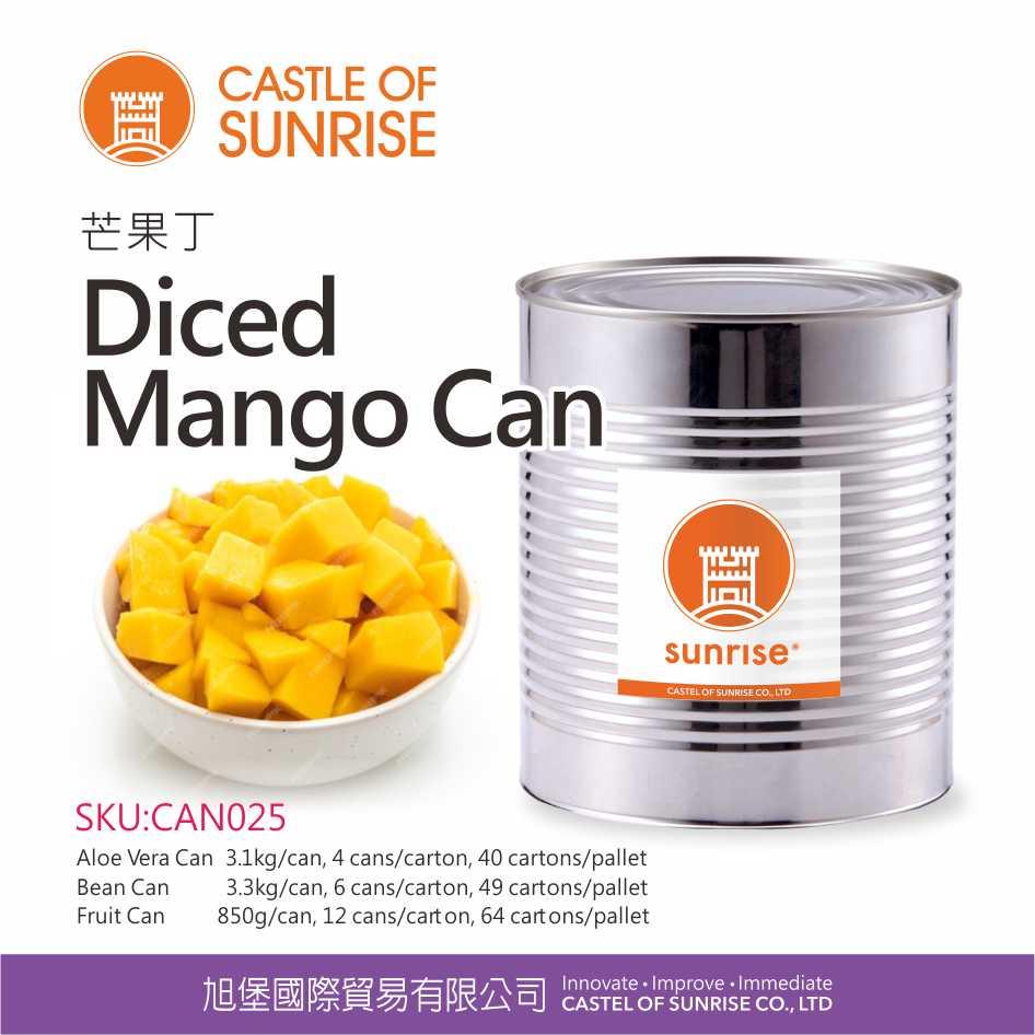 Diced  Mango Can